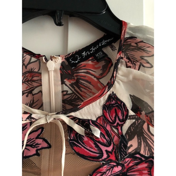 For Love & Lemons | Sierra Mini Dress🌸 - Picture 4 of 5